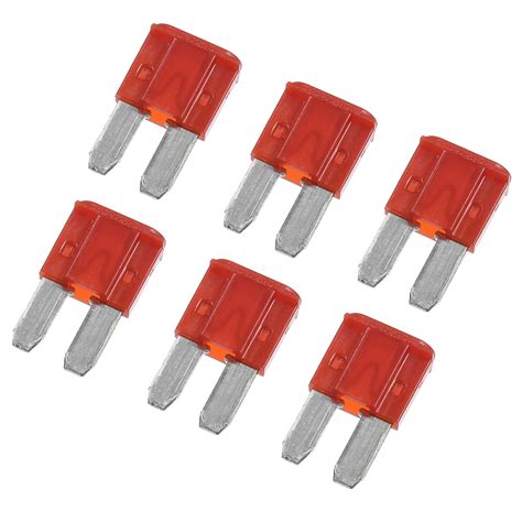 6pcs 10a 10amp Car Mini Blade Fuses For Marine Rv Camper Boat Truck