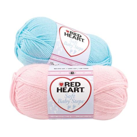 Red Heart Soft Baby Steps Yarn American Yarns