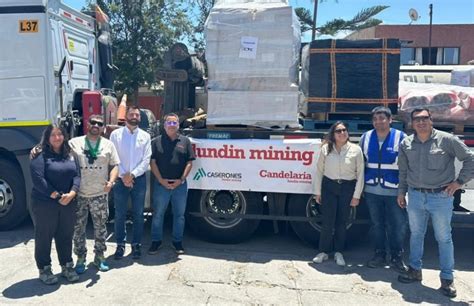 Lundin Mining se sumó a la campaña Atacama Ayuda a la Región de