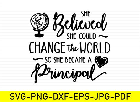 Principal Svg Assistant Principal Svg Principal Off Duty Svg Best Principal Ever Svg Funny