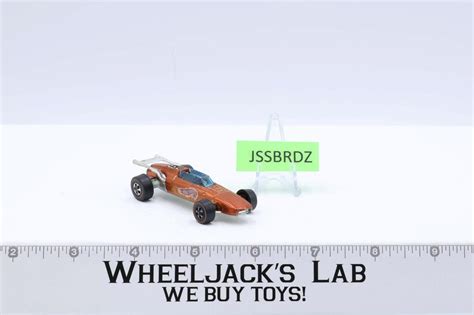 Indy Eagle Orange Hot Wheels Redline Mattel Vintage Rl Wheeljack S Lab
