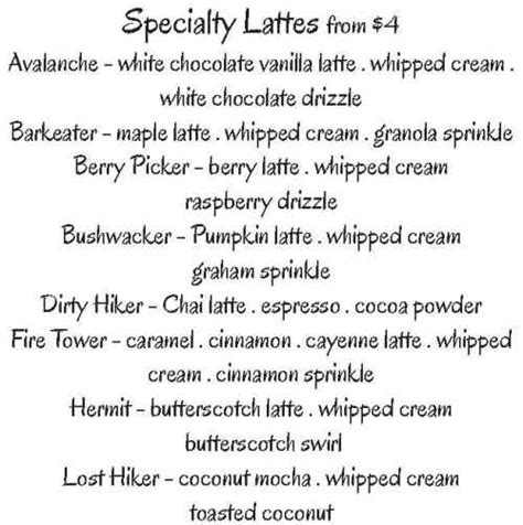 Simply Gourmet Menu, Lake Placid, NY