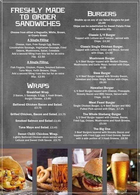 Menu At Toast Cafe Littlehampton