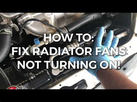 Honda Civic Radiator Fan Not Working