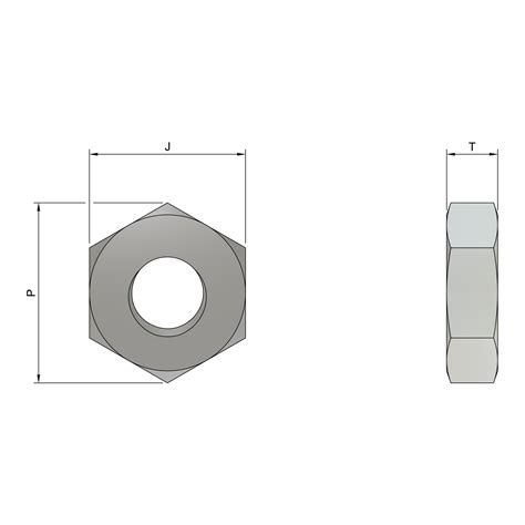 Buy M12 Thin Hexagon Nuts (DIN 439) - Stainless Steel (A2) | Save 77% ...