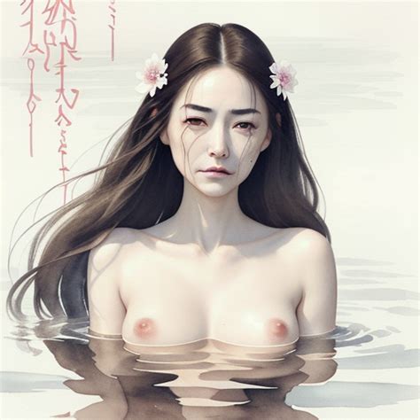 Naked Carttons A Nude Woman With The Two Eyebrows Look Like They