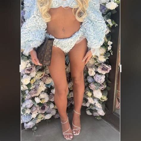 Asos Design Blue Bikini Size Only Worn Once For Depop
