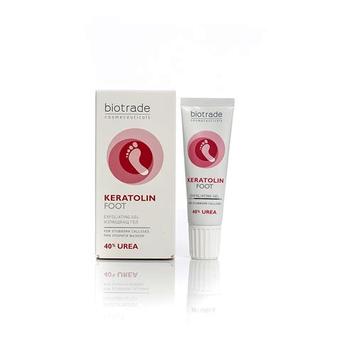 Foot gel for stubborn calluses and very rough skin with 40% urea ...