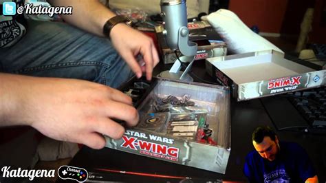 Star Wars X Wing Déballage et découverte Jeux de plateau Vidéo