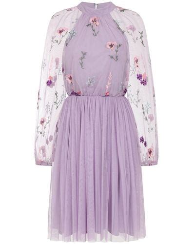 Purple Skater Dresses For Women Up To 85 Off Lyst