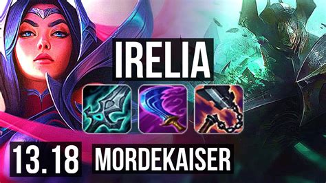 Irelia Vs Mordekaiser Top Solo Kills Legendary Na