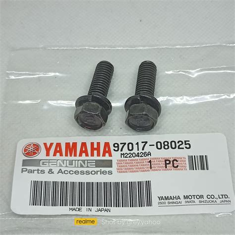 Yamaha Y100 Sport2 Y110 SS2 Skru Ekzos Depan Original Japan 97017