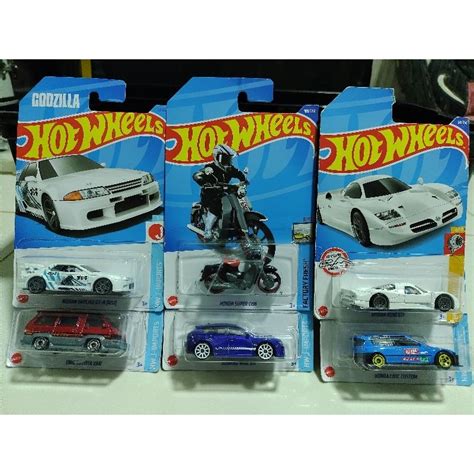 Hot Wheels JDM Lote Civic Skyline Toyota Nissan Shopee Brasil