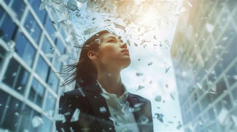 Breaking The Glass Ceiling Gender Equality Wallpaper Premium AI