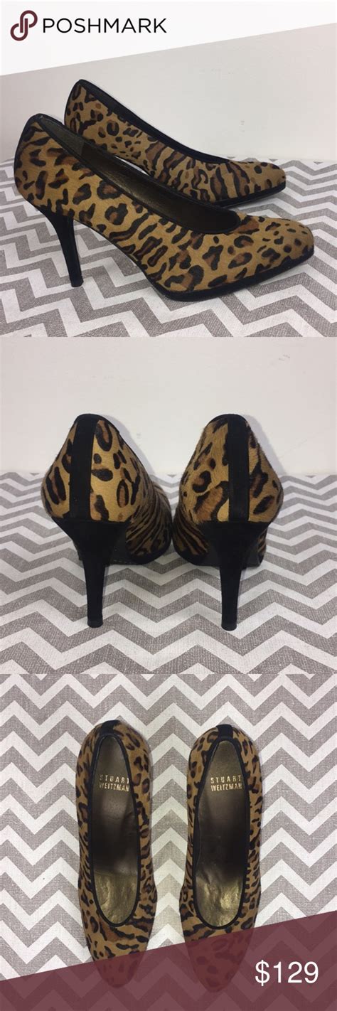 Stuart Weitzman Leopard Print Pumps