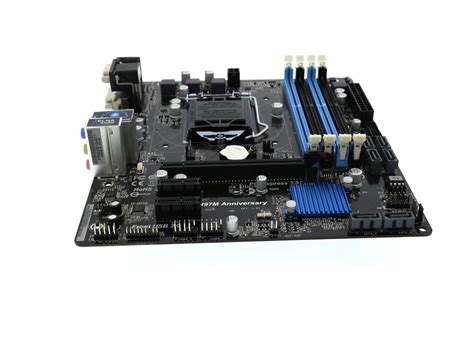 Asrock H M Anniversary Lga Micro Atx Intel Motherboard Newegg