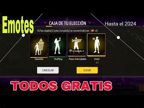 Todos Los Emotes Ahora Son Gratis Sin Tener Recursos Como Reclamar