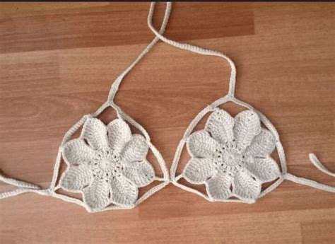Crochet Bikini Flower Bikini Summer Bikini Beach Bikini Floral