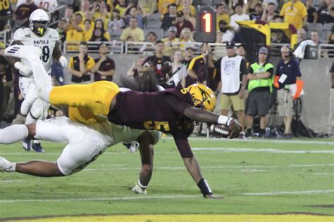 Asu Football Sun Devils Trounce Nau 40 3