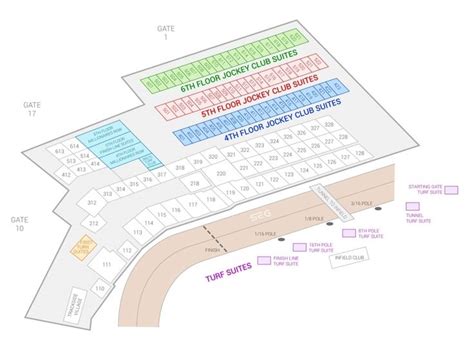 Churchill Downs Seating Chart