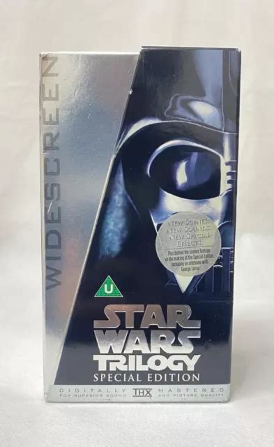 Star Wars Trilogy Special Edition Platinum Boxset Vhs Eur