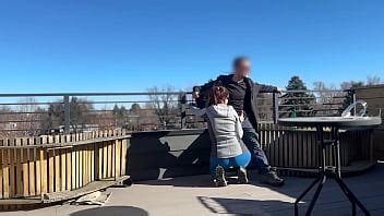 DICKFLASH ROOF ADVENTURE Public Sex XNXX