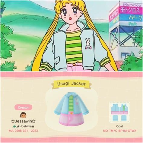 Sailor Moon Qr Codes Casual Outfit Series Usagi Edition So