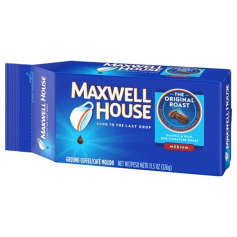 Maxwell House Original Medium Roast Ground Coffee 11 5 Oz Kroger