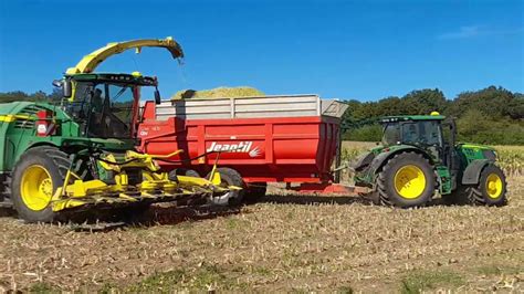 Ensilage De Ma S Ensemble Jhon Deere Youtube