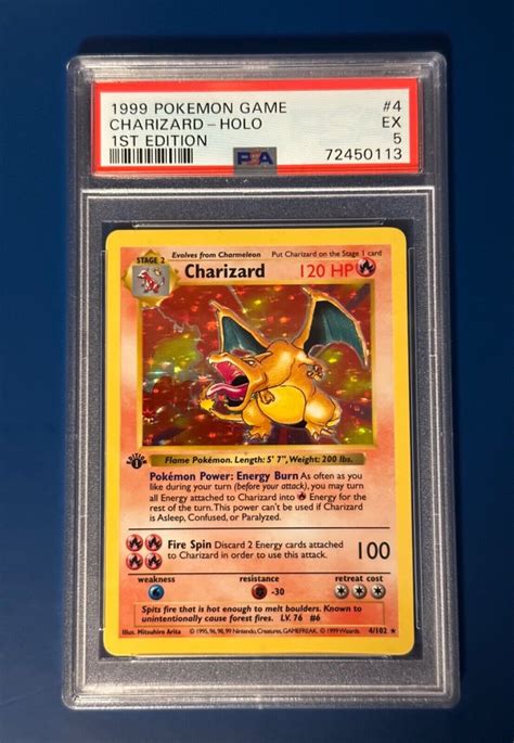 Mavin Pok Mon St Edition Shadowless Charizard Psa Base Set