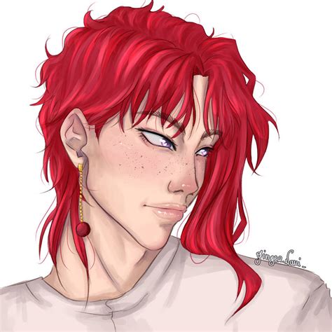 Kakyoin And His Freckles By Namimagri On Deviantart