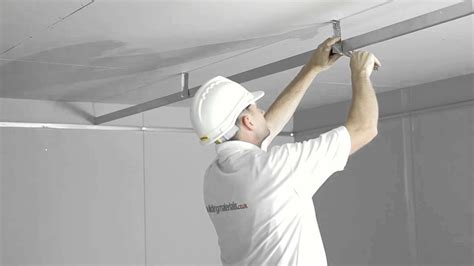 How To Install And Mf Plasterboard Ceiling You