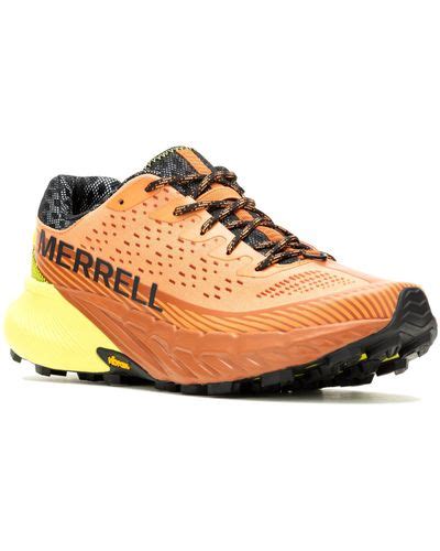 Orange Merrell Shoes For Men Lyst