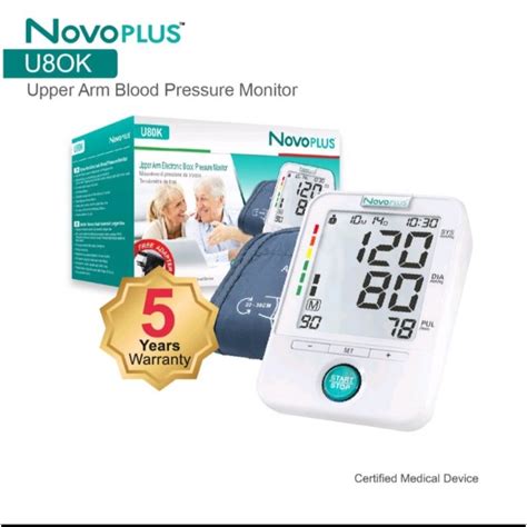 NovoPLUS UPPER ARM BLOOD PRESSURE MONITOR Shopee Malaysia