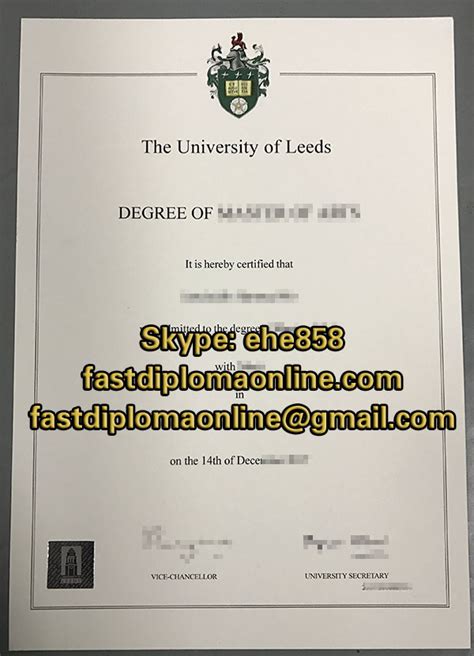 Get A Master Degree From University Of Leeds