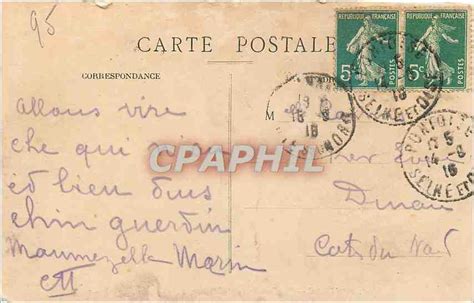 Carte Postale Ancienne Pontoise Tombeau De Saint Gauthier Eglise Notre