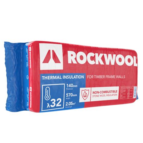 Stone Wool Rockwool Thermal Insulation Cavity Slab 32 100mm Kokiavilna Lt