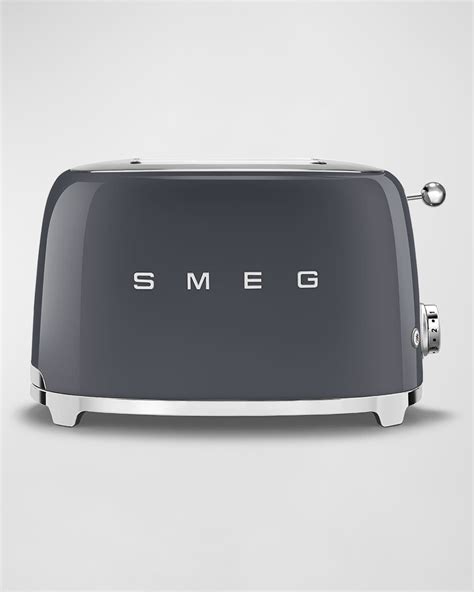 Smeg Retro 2-Slice Toaster, White | Neiman Marcus