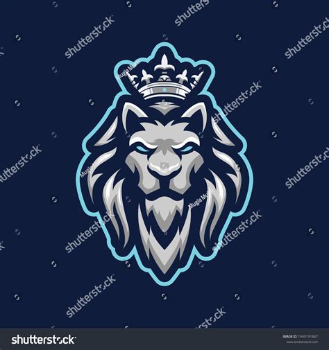 Lion Mascot Logo Design Vector Stock Vector (Royalty Free) 1949191867 | Shutterstock