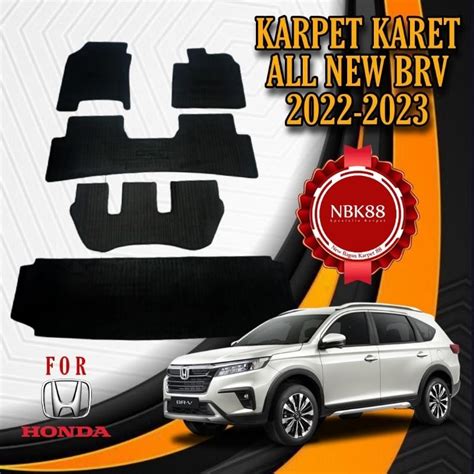 Jual Karpet Mobil Honda Brv Full Set Bagasi Karet Logo Sby