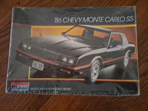 Monogram 1986 Monte Carlo Ss 124 Scale Model Kit 2731 4666414061