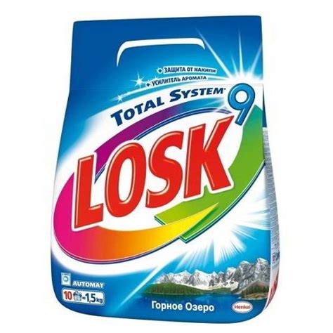 Стиральный порошок Losk "Горное Озеро", 1,5 кг — Купить Оптом