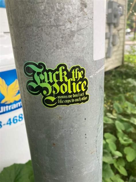Radical Graffiti On Twitter Fuck The Police Means We Don T Act Like Cops To Each Other