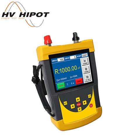 Contact Resistance Tester Manufacturers China Contact Resistance