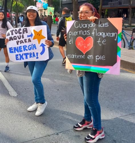 chilango Vamos Tilín los mejores carteles de apoyo del Maratón