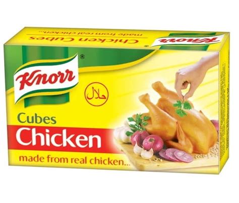 Knoor Halal Chicken Bouillon Cubes 0 71oz 24ct Gold Star Distribution Inc