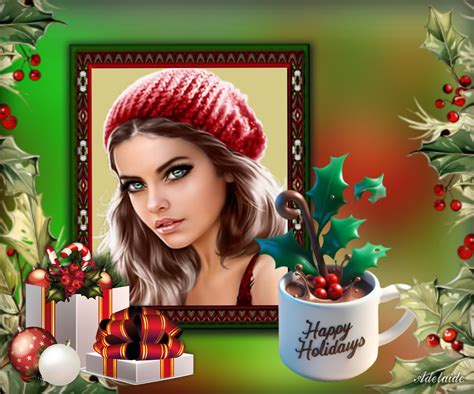 Adelaide S Christmas Frames Molduras De Natal Adelaide Adelaide