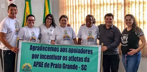 Atletas De Praia Grande Ir O Representar Sc Na Olimp Ada Especial