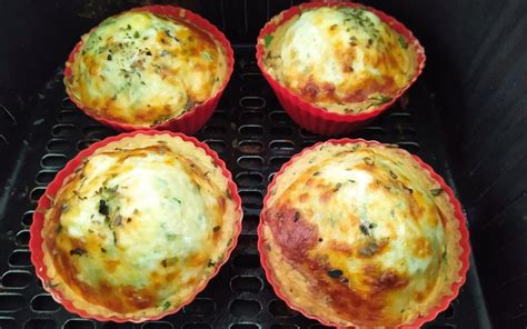 Bolinho De Espinafre Queijo Na Airfryer Receita Muito F Cil