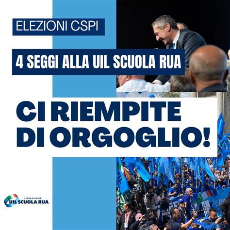 ELEZIONI CSPI Assegnati Alla Uil I Seggi Nella Scuola Dellobbligo E